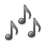 🎶 Emoji Notas Musicales en LG Velvet.