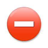 ⛔ Emoji Dirección Prohibida en LG Velvet.