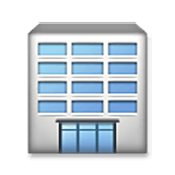 Emoji 🏢 Edificio su LG Velvet.
