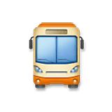 🚍 Emoji Autobús Próximo en LG Velvet.