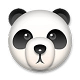 🐼 Emoji Panda en LG Velvet.