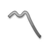 Emoji 〽️ Simbolo Di Alternanza Delle Parti su LG Velvet.