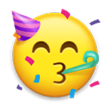 🥳 Emoji Cara De Fiesta en LG Velvet.