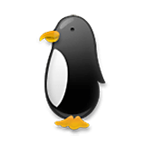 Emoji 🐧 Pinguino su LG Velvet.
