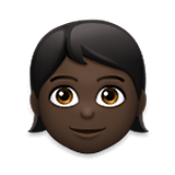 🧑🏿 Emoji Persona Adulta: Tono De Piel Oscuro en LG Velvet.