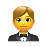 Emoji 🤵 Persona In Smoking su LG Velvet.