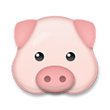 🐷 Emoji Cara De Cerdo en LG Velvet.