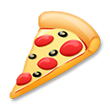🍕 Emoji Pizza en LG Velvet.