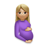 Mujer Embarazada: Tono De Piel Claro Medio LG Velvet.