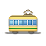 🚃 Emoji Straßenbahnwagen LG Velvet.