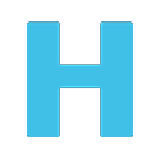 🇭 Emoji Indicador regional símbolo letra H en LG Velvet.