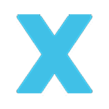 Emoji 🇽 Lettera simbolo indicatore regionale X su LG Velvet.