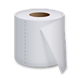 Emoji 🧻 Rotolo Di Carta Igienica su LG Velvet.
