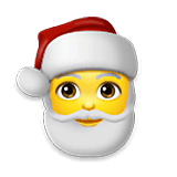 Emoji 🎅 Babbo Natale su LG Velvet.