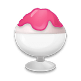 Emoji 🍧 Granita su LG Velvet.