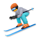 ⛷️ Emoji Skifahrer(in) LG Velvet.