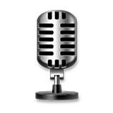 Emoji 🎙️ Microfono Radiofonico su LG Velvet.