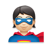 🦸🏻 Emoji Super-herói: Pele Clara na LG Velvet.