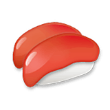 Emoji 🍣 Sushi su LG Velvet.