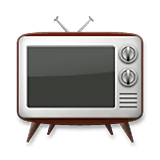 Emoji 📺 Televisore su LG Velvet.