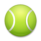 Emoji 🎾 Tennis su LG Velvet.