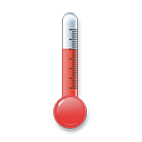 Émoji 🌡️ Thermomètre sur LG Velvet.