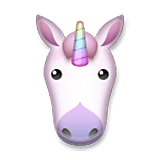 Emoji 🦄 Unicorno su LG Velvet.