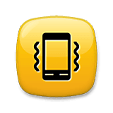 Emoji 📳 Modalità Vibrazione su LG Velvet.
