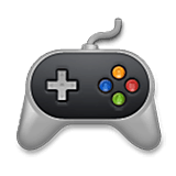 Emoji 🎮 Gamepad su LG Velvet.