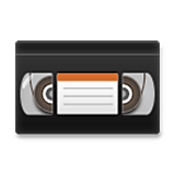 Emoji 📼 Videocassetta su LG Velvet.