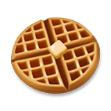 Emoji 🧇 Waffle su LG Velvet.