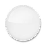 Emoji ⚪ Cerchio Bianco su LG Velvet.