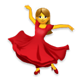 💃 Emoji Mujer Bailando en LG Velvet.