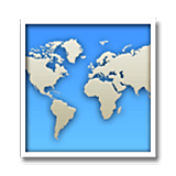🗺️ Emoji Mapa Mundial en LG Velvet.