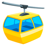 Emoji 🚡 Funivia Aerea su Messenger 1.0.