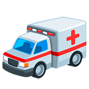 Emoji 🚑 Ambulanza su Messenger 1.0.