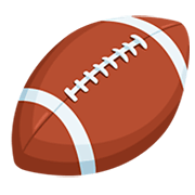 Emoji 🏈 Football Americano su Messenger 1.0.