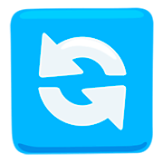 Emoji 🔄 Pulsante Con Frecce Che Ruotano In Senso Antiorario su Messenger 1.0.