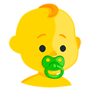 Emoji 👶 Neonato su Messenger 1.0.