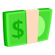 Émoji 💵 Billet En Dollars sur Messenger 1.0.