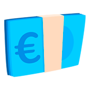 Emoji 💶 Banconota Euro su Messenger 1.0.