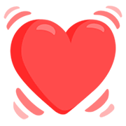 Emoji 💓 Cuore Che Batte su Messenger 1.0.