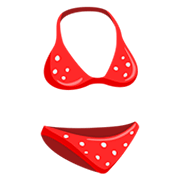 Emoji 👙 Bikini su Messenger 1.0.