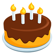 Émoji 🎂 Gâteau D’anniversaire sur Messenger 1.0.