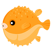 Emoji 🐡 Pesce Palla su Messenger 1.0.