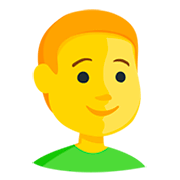 Emoji 👦 Bambino su Messenger 1.0.