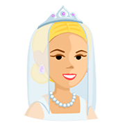 Personne Mariée Avec Voile : Peau Moyennement Claire Messenger 1.0.
