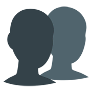 Emoji 👥 Profilo Di Due Persone su Messenger 1.0.