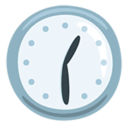 Emoji 🕜 Ore Una E Mezza su Messenger 1.0.