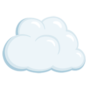 Emoji ☁️ Nuvola su Messenger 1.0.